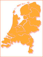 kaart van nederland